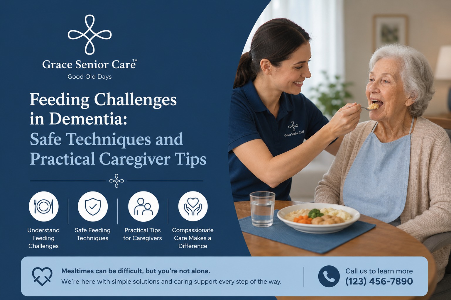 Feeding Challenges in Dementia: Safe Techniques and Practical Caregiver Tips